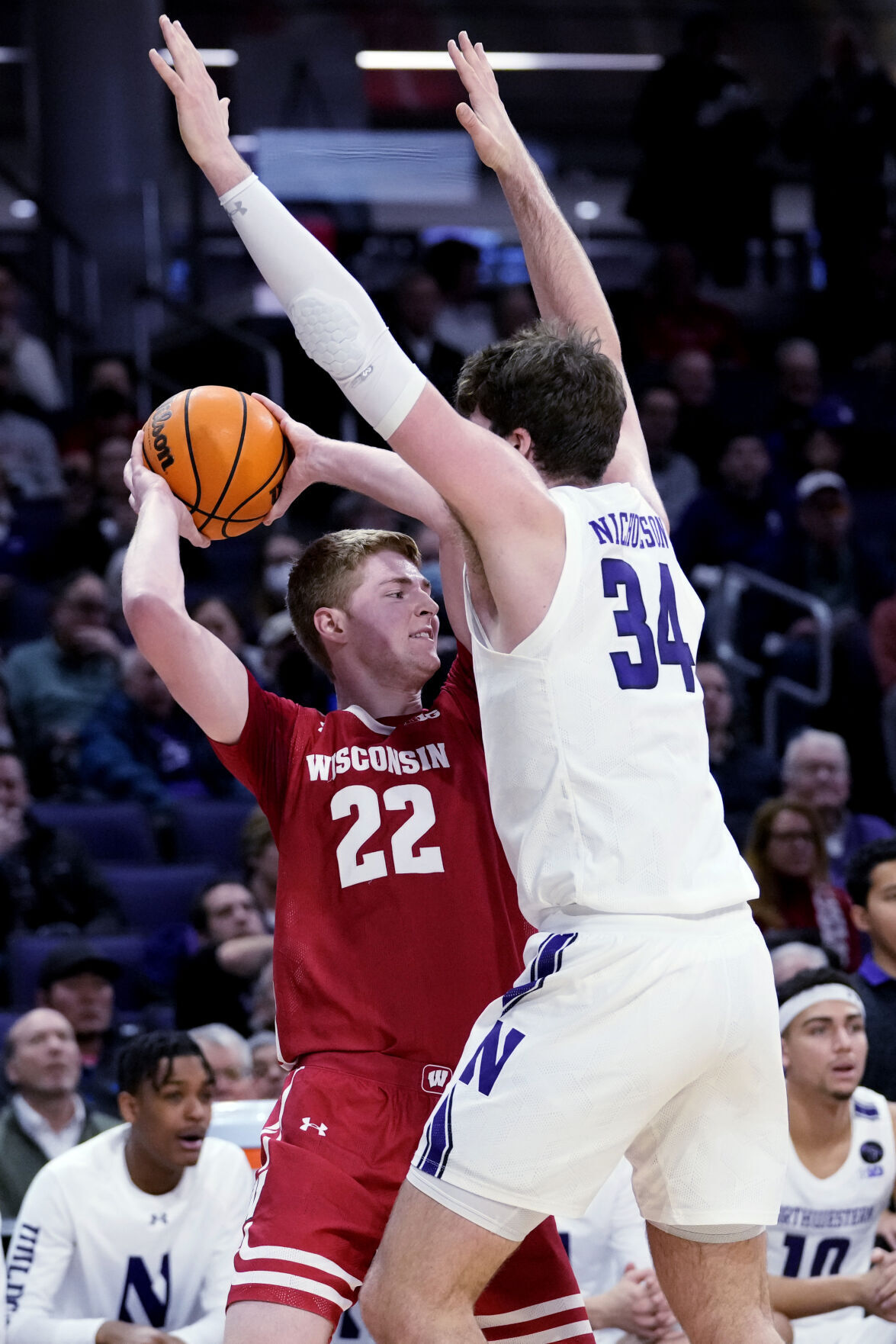 Wisconsin Northwestern Basketball